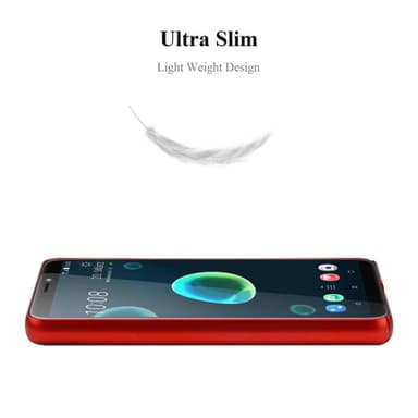 HTC Desire 12 PLUS Suojakuori Kotelo Cover (Punainen)