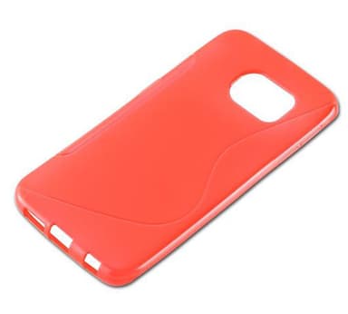 Samsung Galaxy S6 EDGE Suojakuori Cover (Punainen)