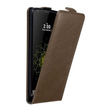 LG G5 Suojakuori Lompakkokotelo (Ruskea)