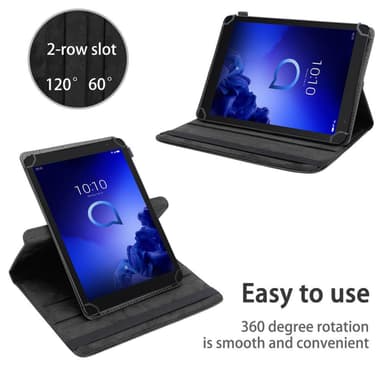 Alcatel 1T (10 tuumaa) Suojakuori Kotelo (Musta)