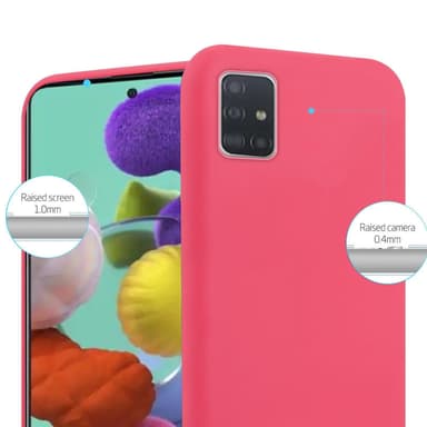 Suojakuori Samsung Galaxy A72 4G / 5G Kotelo (Punainen)