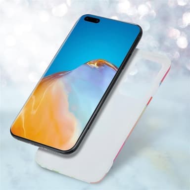 Huawei P40 Suojakuori Lompakkokotelo (Vaaleanpunainen)