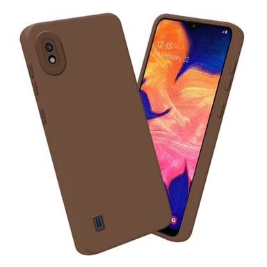 Samsung Galaxy A10 Suojakuori Kotelo (Ruskea)