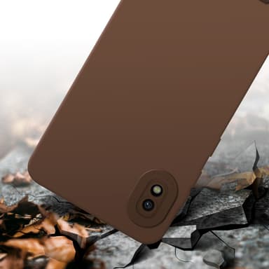 Samsung Galaxy A10 Suojakuori Kotelo (Ruskea)