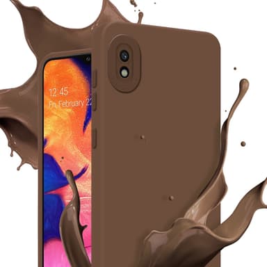 Samsung Galaxy A10 Suojakuori Kotelo (Ruskea)