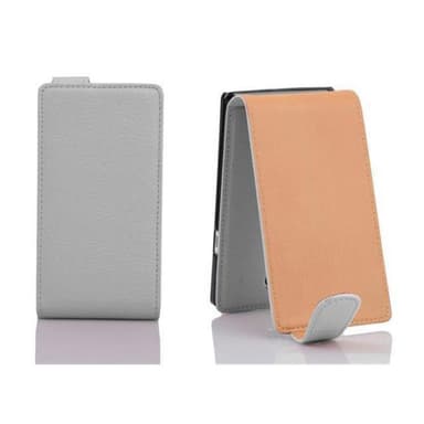 LG L70 (1. SIM) Suojakuori Lompakkokotelo (Valkoinen)