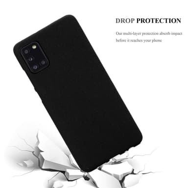 Suojakuori Samsung Galaxy A31 Kotelo (Musta)
