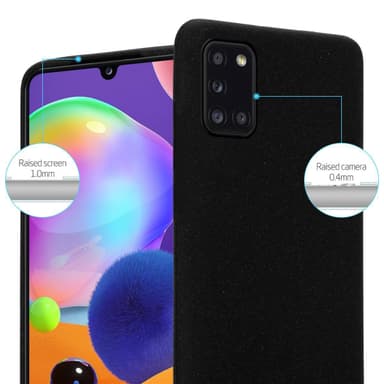 Suojakuori Samsung Galaxy A31 Kotelo (Musta)