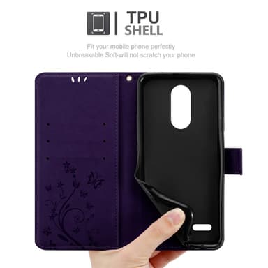 LG K8 2018 / K9 2018 Suojakuori Lompakkokotelo
