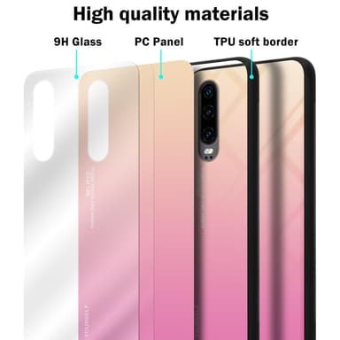 Suojakuori Huawei P30 Kotelo (Musta)
