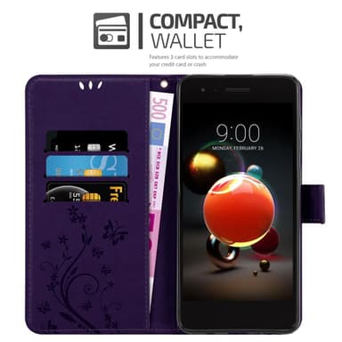 LG K8 2018 / K9 2018 Suojakuori Lompakkokotelo