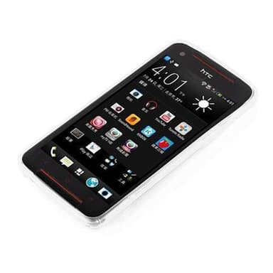 HTC BUTTERFLY S Suojakuori Cover (Läpinäkyvä)