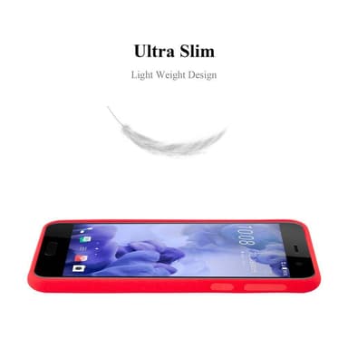 Suojakuori HTC U PLAY Kotelo (Punainen)