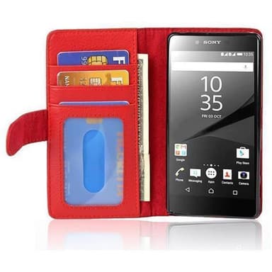 Sony Xperia Z5 Suojakuori Kotelo (Punainen)