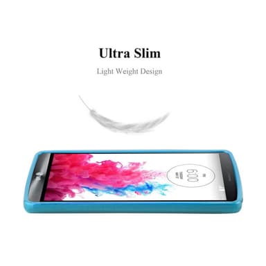 LG G3 STYLUS Suojakuori Kotelo (Turkoosi)