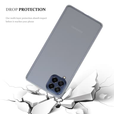 Samsung Galaxy M53 5G Suojakuori Kotelo (Läpinäkyvä)
