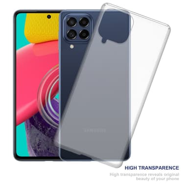 Samsung Galaxy M53 5G Suojakuori Kotelo (Läpinäkyvä)