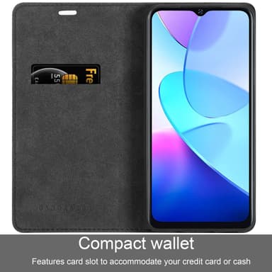 Oukitel C31 Suojakuori Lompakkokotelo (Musta)