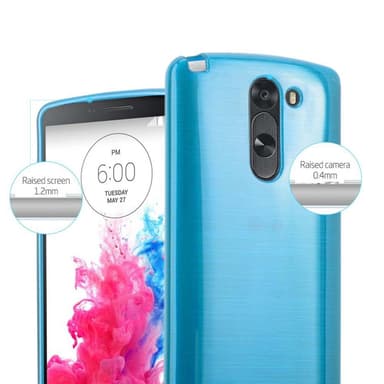 LG G3 STYLUS Suojakuori Kotelo (Turkoosi)