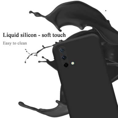OnePlus Nord CE 5G Suojakuori Kotelo Case (Musta)