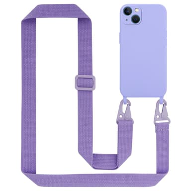 Suojakuori iPhone 13 Kotelo Ketju (Violetti)