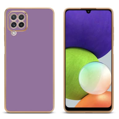 Samsung Galaxy A22 4G Suojakuori Cover (Violetti)