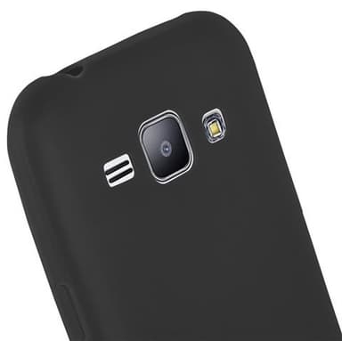 Suojakuori Samsung Galaxy J1 2015 Kotelo (Musta)