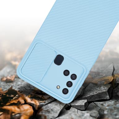 Samsung Galaxy A21s Suojakuori Kotelo (Sininen)