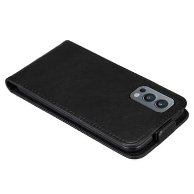 OnePlus Nord 2 5G Suojakuori Lompakkokotelo (Musta)