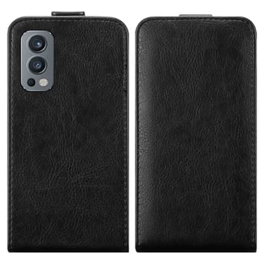 OnePlus Nord 2 5G Suojakuori Lompakkokotelo (Musta)