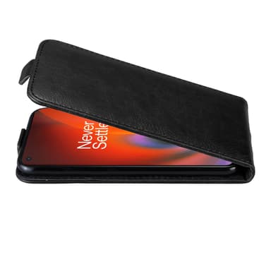 OnePlus Nord 2 5G Suojakuori Lompakkokotelo (Musta)