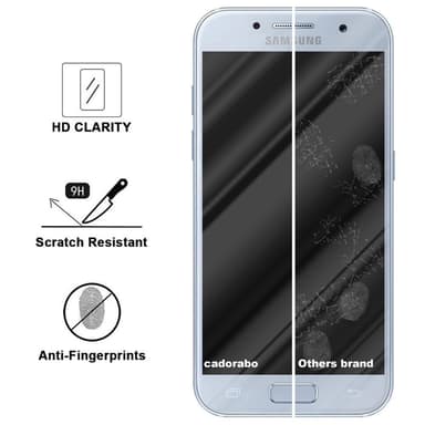 Samsung Galaxy A5 2017 Näytönsuoja Karkaistu lasi