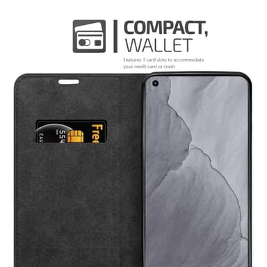 Realme GT Master Suojakuori Lompakkokotelo (Ruskea)