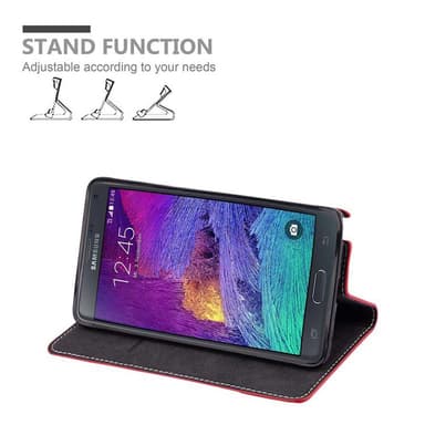 Samsung Galaxy NOTE 4 Suojakuori Case (Punainen)