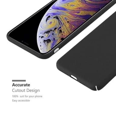 iPhone XS MAX Suojakuori Kotelo Case (Musta)