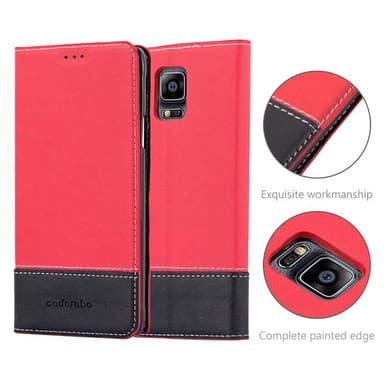 Samsung Galaxy NOTE 4 Suojakuori Case (Punainen)