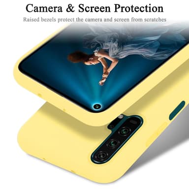 Honor 20 PRO Suojakuori Kotelo Case (Keltainen)