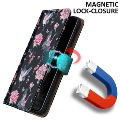 iPhone 11 PRO Suojakuori Lompakkokotelo (Musta)