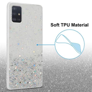 Samsung Galaxy A51 5G Suojakuori Kotelo (Läpinäkyvä)