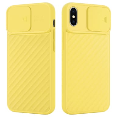 iPhone XS MAX Case Suojakuori Cover (Keltainen)