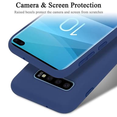 Samsung Galaxy S10 PLUS Suojakuori Kotelo (Sininen)