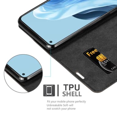 Oppo FIND X5 LITE / Reno7 5G Suojakuori Lompakkokotelo