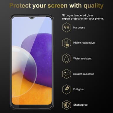 Samsung Galaxy A22 5G 3x Suojakalvo Karkaistu lasi