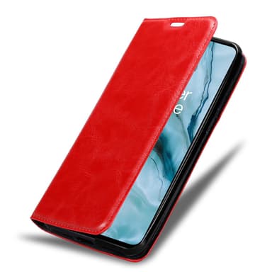 OnePlus Nord Suojakuori Lompakkokotelo (Punainen)