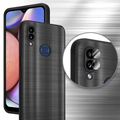Suojakuori Samsung Galaxy A10s / M01s Kotelo (Musta)