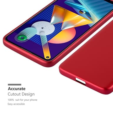 Samsung Galaxy A11 / M11 Suojakuori Kotelo (Punainen)