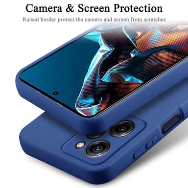 Xiaomi Poco X5 Pro 5G Suojakuori Kotelo (Sininen)