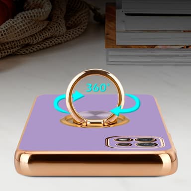 Samsung Galaxy A22 5G Suojakuori Kotelo (Violetti)