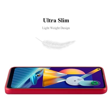 Samsung Galaxy A11 / M11 Suojakuori Kotelo (Punainen)