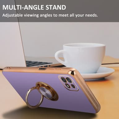 Samsung Galaxy A22 5G Suojakuori Kotelo (Violetti)